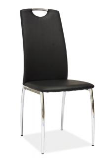 Jídelní čalouněná židle H-622 černá