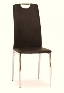 Jídelní čalouněná židle H-622 hnědá