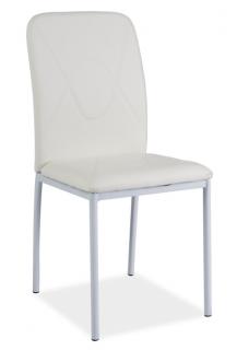 Jídelní čalouněná židle H-623 bílá