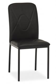 Jídelní čalouněná židle H-623 černá