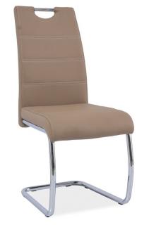 Jídelní čalouněná židle H-666 tmavě béžová