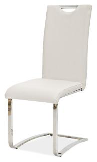 Jídelní čalouněná židle H-790 bílá