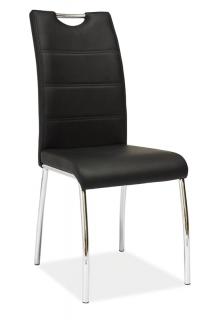 Jídelní čalouněná židle H-822 černá