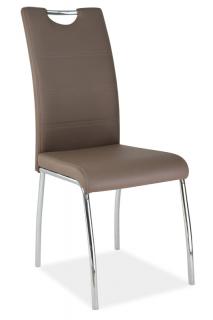 Jídelní čalouněná židle H-822 latte
