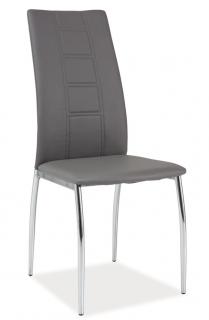 Jídelní čalouněná židle H-880 šedá