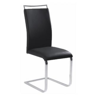 Jídelní židle, černá, BARNA NEW