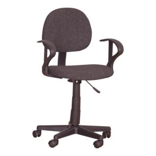 Kancelářská židle, černá, TC3-227