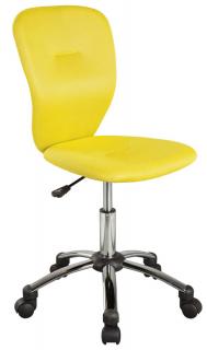 Kancelářská židle Q-037 žlutá