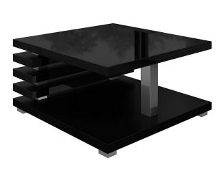 Konferenční stolek GLEN černá lesk