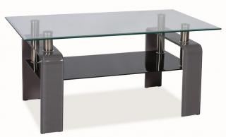 Konferenční stolek STELLA - šedý