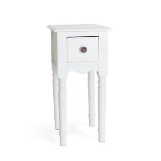Konzolový stolek / komoda, bílá, HANSEL 1