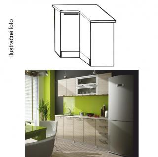 Kuchyňská skříňka rohová, pravá, dub sonoma, IRYS DN-80