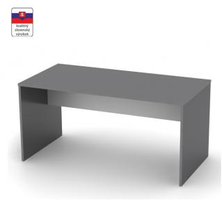 Psací stůl, grafit / bílá, RIOMA TYP 16