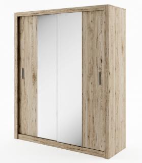 Šatní skříň IDEA 03 sanremo zrcadlo 180 cm