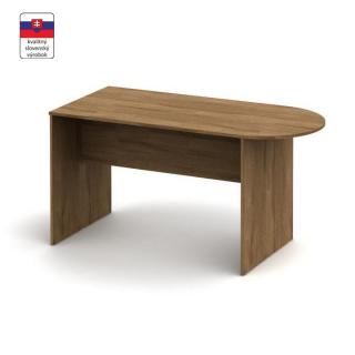 Zasedací stůl s obloukem 150, bardolino tmavé, TEMPO ASISTENT NEW 022