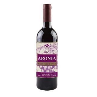 Arónie Víno BIO (černý jeřáb, jeřabina), aróniové víno polosuché 0,75 l