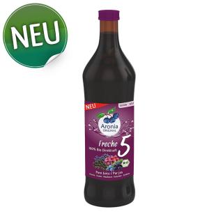 BIO  Freche 5  - Mix 5 šťáv,100%  přímo lisovaná šťáva 0,7 litru