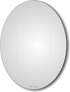 Zrcadlo na podkladové desce - ovál