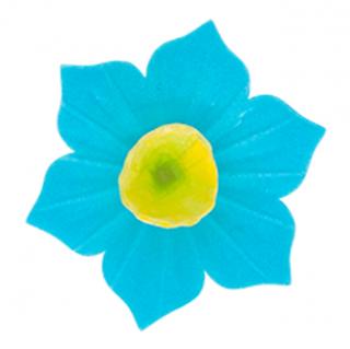 Dekorace z jedlého papíru Narcis modrý - 1 kus