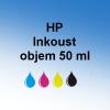 Inkoust HP 336, 338, 339  50 ml ČERNÁ, BLACK, Pigment