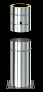 Teleskopická vzpěra+základ  150/0,6-30 mm PREMIUM+ SP