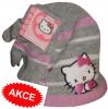Čepice + rukavice Hello Kitty - světlá - velikost 52cm AKCE! 3+1ZDARMA!