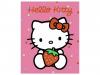 Deka Hello Kitty s jahůdkou - 125x160 cm - Cena 181,- bez DPH