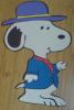 Dekorace pěna - Snoopy klobouk