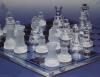 Šachy - 24 x 24 cm čiré