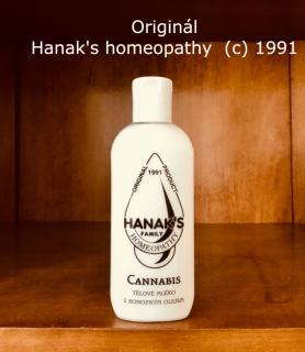 KRÁSNÉ TĚLO: Hanak’s Homeopathy Cannabis tělové mléko 100 ml