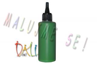 AIRBRUSH ZELENÁ  BARVA NA TĚLO 100 ml