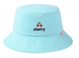 dětský klobouček vel. 48-50 cm  TOP kvalita - tyrkysová cherry