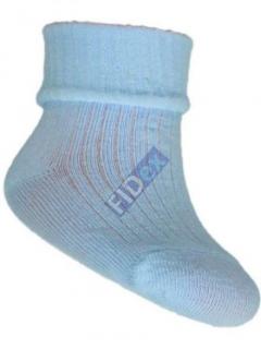 kojenecké ponožky pro nejmenší - modro šedé