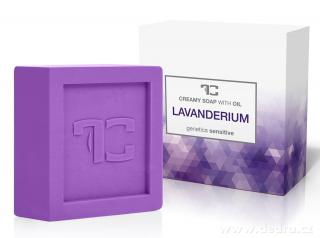 Dedra LAVANDERIUM rostlinné krémové mýdlo s levandulovým extraktem 90 g
