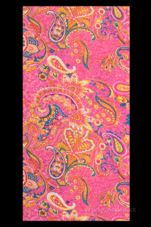 Dedra Multifunkční šátek  růžový s motivem