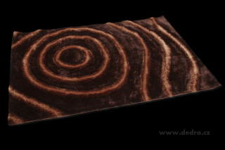 Dedra SHARON 3D KOBERCE čokoládový,140x200cm
