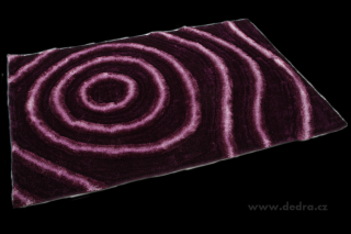 Dedra SHARON 3D KOBERCE fialový, 140x200 cm