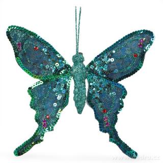 Dekorativní motýl zdobený