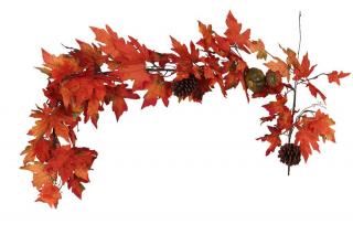 Girlanda podzimní dekorace