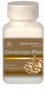 Green World Cordyceps Plus 60 kapslí