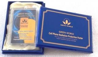 Green World ochranná nálepka proti záření na mobilní telefon