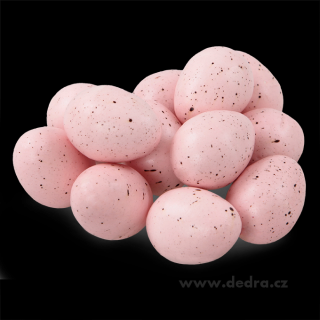 Sada vajíček dekorativní křepelčí růžová 12 ks