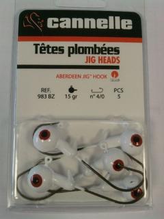 Cannelle Jig  M983 BZ 1,7 g bílý