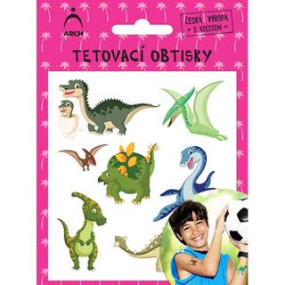 ARCH Dětské tetování dinosauři 02