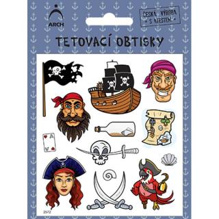 ARCH Dětské tetování piráti 02