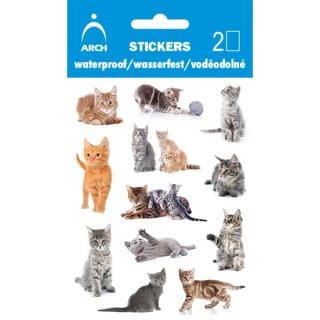 Arch Voděodolné samolepky kočky 01