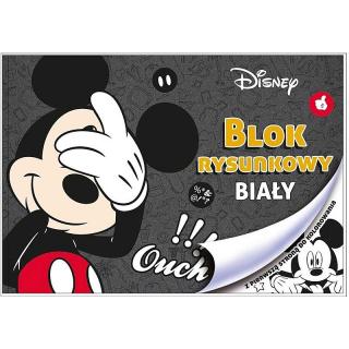 BENIAMIN Blok na kreslení s omalovánkami Mickey papír 29x21 cm