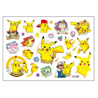 Dočasné tetování Pokémon 16 x 10,5 cm