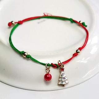 Fashion Jewelry Vánoční náramek stromeček bílý