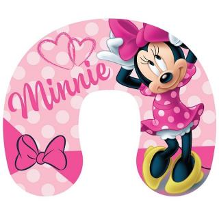 Jerry Fabrics Cestovní polštář Minnie pink 28x33cm